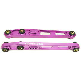 HONDA CIVIC (EK/EJ) 1996-00 GEN2 ADJUSTABLE REAR LOWER CONTROL ARMS BILLET ALUMINUM PURPLE