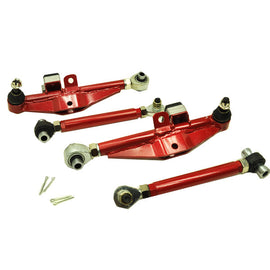 NISSAN 240SX (S14) 1995-98 ADJUSTABLE FRONT LOWER CONTROL ARMS WITH HIGH ANGLE TENSION RODS