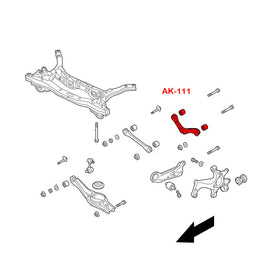 KIA K5 (DL3) 2021-23 ADJUSTABLE CAMBER REAR CONTROL ARMS WITH SPHERICAL BEARINGS