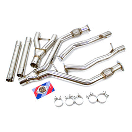 Infiniti Q50 (V37) V6 3.0L (TT) 2016-23 Y-Pipe Stainless Steel Exhaust Mid-Piping Kit