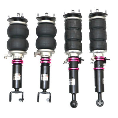 Infiniti Q50 V6 RWD (V37) 2014-24 Mono-Air Strut Lowering Kits (Front Ball Type)