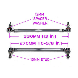 Toyota Sienna (XL30) 2011-2020 Front Sway Bar Adjustable Links, OE Replacement