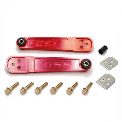 HONDA CIVIC (EM/ES) 2001-05 / CIVIC HATCHBACK (EP3) 2002-05 GEN2 ADJUSTABLE REAR LOWER CONTROL ARMS RED