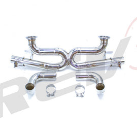 Stainless Steel Cat-Back Exhaust Kit, Track Edition , 2.75 Inch, Audi R8 4.2L V8 2008-15