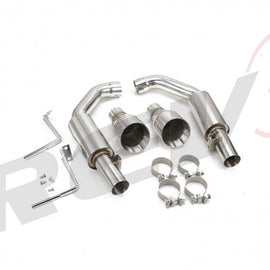 Ford Mustang GT 2015-17 FlowMaxx Stainless Axle-Back Exhaust System