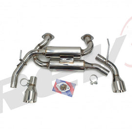 Infiniti Q50 2014-21 FlowMaxx Stainless Axle-Back Exhaust System, 60mm Pipe